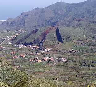 Vulkan Montaña del Palmar in Buenavista del Norte