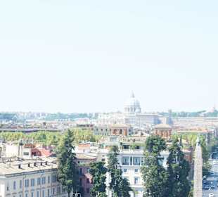 Taras widokowy na Piazza del Popolo