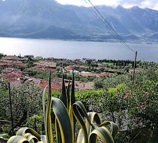 Oberhalb von Limone mit Blick auf San Luigi