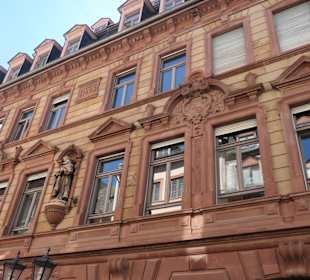 Blick zum Frankfurter Hof in Mainz, Augustinerstr.
