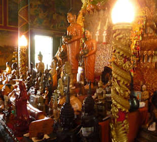 Buddhas im Wat Phnom