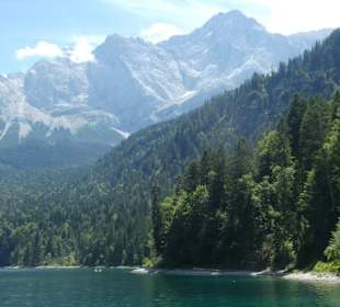 Eindruck von einem Spaziergang rund um den Eibsee