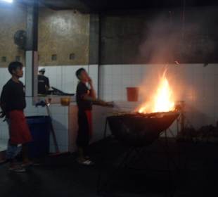 Ein echtes Showkochen