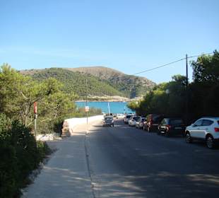 ..Weg zur Cala Agulla