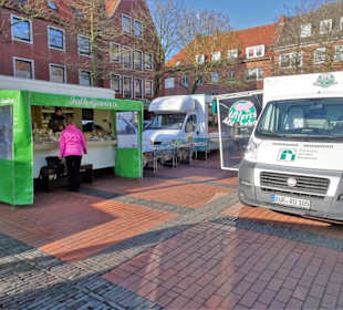 Rundgang über den Emder Wochenmarkt