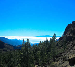 Im Hintergrund Teneriffa