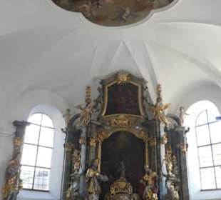 Cham: die Spitalkirche am Spitalplatz