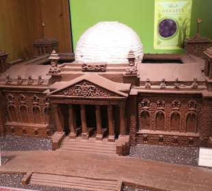 Schokolade-Modell-e Berliner Sehenswürdigkeiten