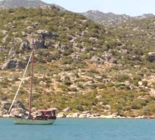 Küstenabschnitt bei kaleköy