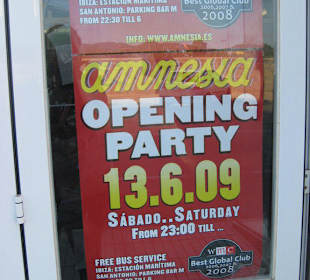 Amnesia Opening Party