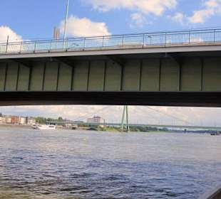 Uferpromenade Rheinboulevard Köln Deutz