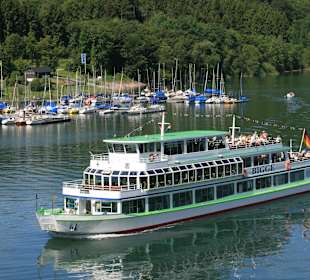 Schifffahrt auf dem Biggesee