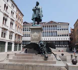 Venedig, Kanäle und Gassen mit Shops