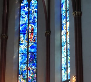 Die Chagall-Fenster in St. Stephan in Mainz
