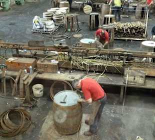 Bei der Arbeit ist viel Erfahrung nötig