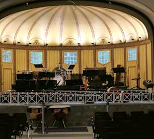 Die Konzertbühne in der Wandelhalle