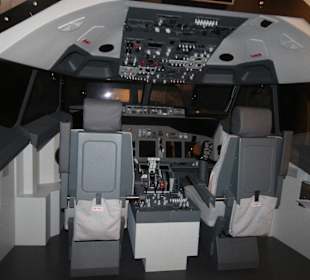 Blick in den Flugsimilator
