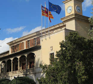 Fahnen wehen zum Nationalfeiertag