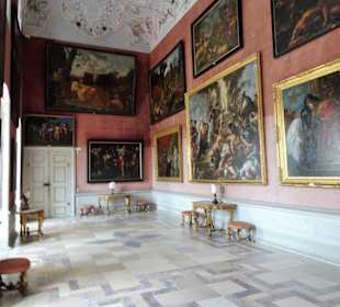 Teil der Gemäldegalerie des Schlosses