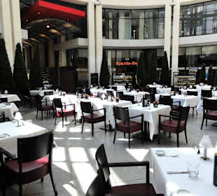 Blick auf den Restaurantbereich in der Gallerie