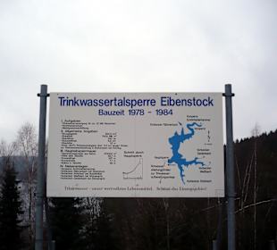 Talsperre Eibenstock - Technische Daten