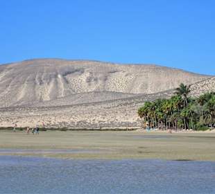 Spaziergang an der Playa Barca
