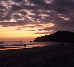 Playa Espadilla Sonnenuntergang