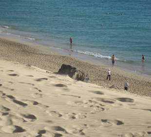 Blick auf den Strand