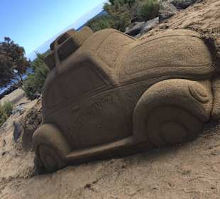 Faro De Maspalomas am Strand