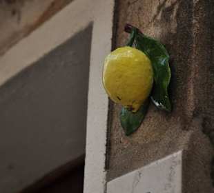 Dekor an der Haustür