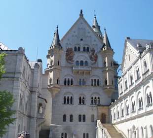 Schloss Neuschwanstein (Burghof)
