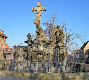 Die Kreuzigungsgruppe auf der Oberen Brücke