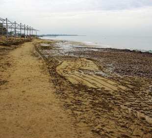 Vom Strand aus gesehen