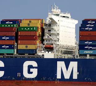  Logenblick auf die Containerriesen