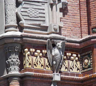 Bat as decoration on the Arc