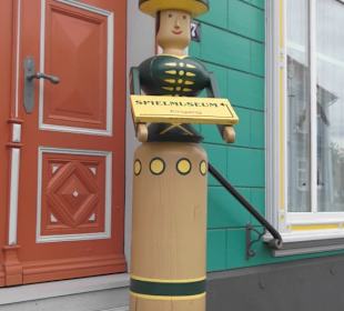 Noch nicht der Eingang