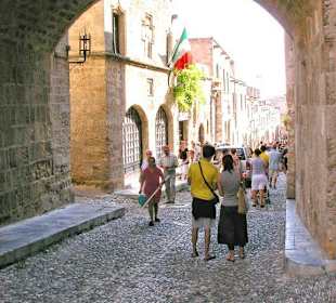 Ritterstraße in der Altstadt