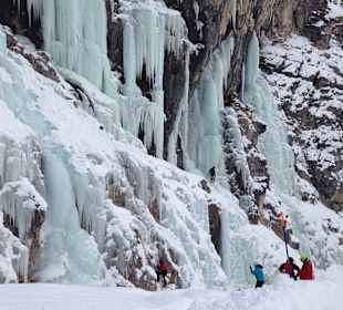 Eisklettern Dolomiten