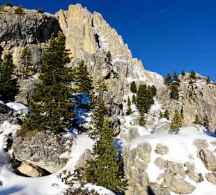 Eindrücke aus der verschneiten Steinernen Stadt