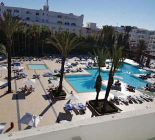 Poolanlage Agadir Badehotel
