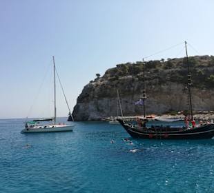 Baden in der Anthony-Quinn-Bucht