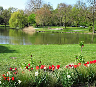Spaziergang durch den Maschpark