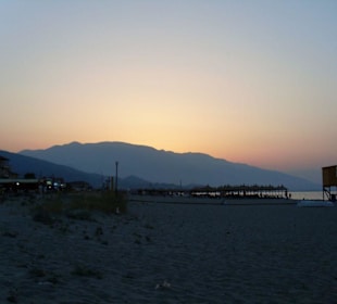 Olymp im Sonnenuntergang