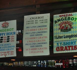 Angebote im Bierkönig