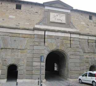 In der Altstadt Bergamos