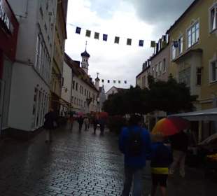 Fußgängerzone in Kempten