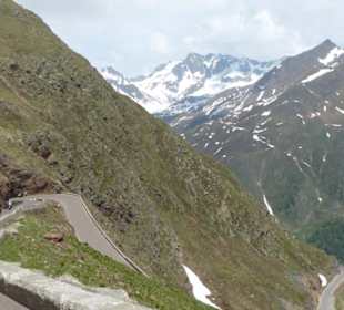 Blick auf die Strecke