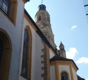 Außenansicht der Kirche St. Georg in Amberg