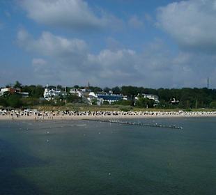 Blick auf Heringsdorf von der Seebrücke