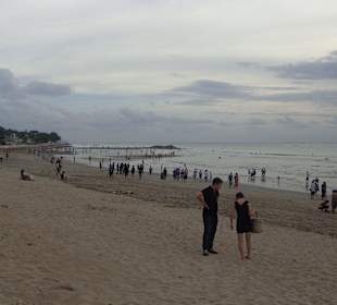 Blick auf den Strand